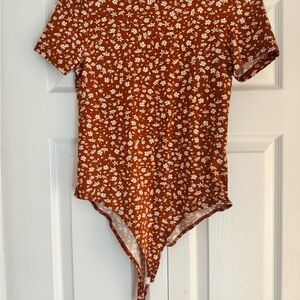 Floral Bodysuit Women’s Large
